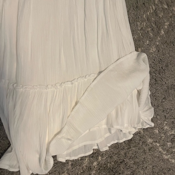 Garage White Hayden Tiered Babydoll Dress - Picture 5 of 6